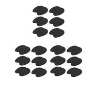 Juego de 3 pares de 6 pares de agarres autoadhesivos antideslizantes para zapatos, cinta protectora para suela de zapatos, color negro
