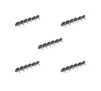 Juego de 3 pares de almohadillas de repuesto para reparación de zapatos de tacón alto, 9 mm, color negro