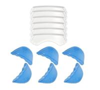 Juego de 3 pares de almohadillas discretas para el talón y almohadillas protectoras para los dedos de los pies para colchones de burbujas para molestias en los zapatos