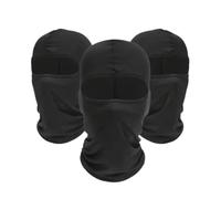 Juego de 3 pasamontañas Deportivos de Secado rápido, máscara Facial Completa, Gorros Suaves y Transpirables, Forro for Casco de Ciclismo, for Correr, Senderismo y Pesca.