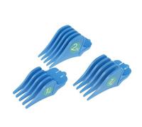 Juego De 3 Peines Guía De 32 Mm, 38 Mm Y 51 Mm, Compatibles Con Wahl, Protectores For Máquinas De Cortar Pelo, Accesorios For Peluquerías Y Salones De Belleza.(Blue)