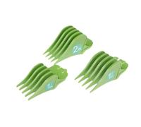 Juego De 3 Peines Guía De 32 Mm, 38 Mm Y 51 Mm, Compatibles Con Wahl, Protectores For Máquinas De Cortar Pelo, Accesorios For Peluquerías Y Salones De Belleza.(Green)