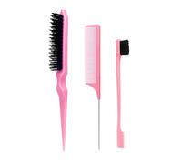 Juego de 3 peines para peinar el cabello, fácil de usar, adecuado para uso profesional o peine de separación de cabello