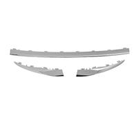 Juego de 3 piezas de cubierta inferior de parachoques delantero de ABS cromado de repuesto para Clase C W205 S205 AMG Line Facelift 2019 2021, izquierda, derecha, centro, 2058858602, 2058858702