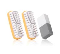 Juego de 3 Piezas de Cuidado de Ante: Cepillo para Zapatos, Goma de Borrar y Cepillo de Cuero Nobuck