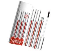 Juego de 3 piezas de delineador de labios con acabado mate, accesorios de maquillaje de labios para mujer, delineador mate preciso