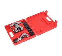 Juego de 3 piezas de expansores de cono excéntrico, expansor de tubos excéntrico con 6 orificios y herramienta de abocardado de una sola pestaña para tuberías de cobre, latón y