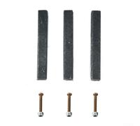 Juego de 3 piezas de piedras de afilar cilindro de repuesto para herramienta de motor Ct2757 de 75 mm de grano abrasivo de 3 pulgadas para reparación de motores y kit de reconstrucción de automóviles