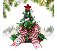 Juego de 3 piezas de punto de cruz de Navidad, kit de bordado a mano para adultos, juego de manualidades de de Navidad, con aro, de colores, tijeras, aguja e instrucciones en inglés