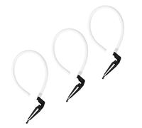Juego de 3 piezas de repuesto de inodoro ligero y kit de reparación de inodoros con clip para tanques interiores para 100, 200, 200 A, 400 A, accesorios universales duraderos para inodoro