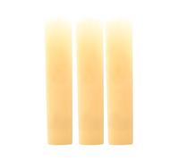 Juego de 3 piezas de saxofón de resina para instrumentos musicales de repuesto para saxofón soprano tenores principiantes