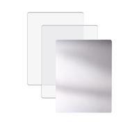 Juego de 3 Piezas para Máquina Troqueladora: Placas de Corte de PC Transparentes y Tapete Adaptador, Compatibles con Troqueles Metálicos Finos