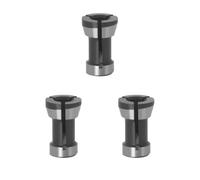 Juego de 3 pinzas de fresado de precisión, adaptador de grabado, cabezal de mandril de corte de 6 mm