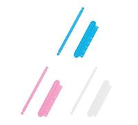 Juego de 3 plantillas de glaseado de pasteles, herramienta de medición precisa para hornear, medición perfecta, fácil limpieza, diseño de plástico, guía de corte de pasteles