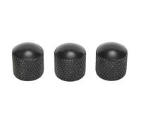 Juego de 3 pomos de volumen de metal estilo cúpula para guitarra eléctrica