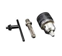 Juego de 3 portabrocas de conversión de taladro, adaptador de taladro que transforma fácilmente taladros estándar para renovaciones de hogares y tareas de metalurgia