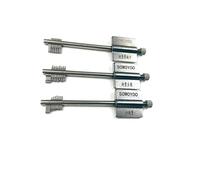 Juego de 3 púas de bloqueo de hoja civil para AK8 BK7 CK6, herramienta de apertura rápida