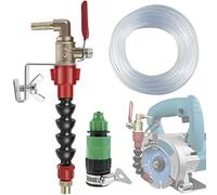 Juego de 3 pulverizadores de agua para máquina de corte, sistema de nebulización Water S universal, boquilla de sistema de pulverización de agua, nebulización de refrigerante, oración a prueba de