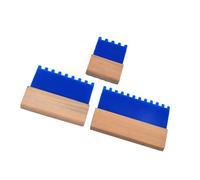 Juego de 3 rascadores de textura prácticos, accesorios portátiles para manualidades y uso profesional, proyectos de renovación del hogar, herramienta de limpieza profesional