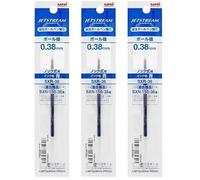 Juego de 3 recambios para bolígrafo Jetstream SXN-150 0,38 mm - SXR-38 (azul)