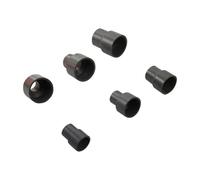 Juego de 3 reductores de PVC for suministro de agua, accesorios con diámetros interiores de 20/25/32/40 mm, conector reductor recto, blanco/azul/gris(Grey,40mm to 20mm)