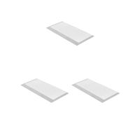 Juego de 3 reglas de red de dibujo de diamantes de imitación diseñadas para la perfección, acero inoxidable, regla de malla de diamante, modelo 140.5