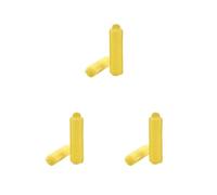 Juego de 3 rulos para el pelo, 1 juego de 1 peine para el pelo, rizadores de cola de estilista, rizadores de esponja para ahorrar tiempo, herramientas de estilista, 1,5 x 7 cm, 14 piezas