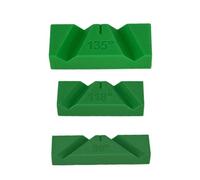 Juego de 3 sacapuntas de brocas ajustables de 90/118/135° para carpintería de metal, herramientas de ABS, configuración de molienda rápida, herramienta de molienda de brocas de metal