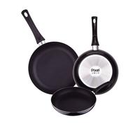 Juego de 3 Sartenes Ø20Ø24Ø30cm en aluminio prensado y antiadherente PIXEL Chef Sauce