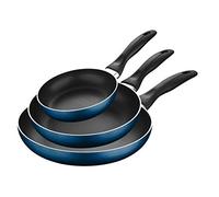 Juego de 3 sartenes de Ø16Ø20Ø24 aluminio prensado colección Navy Paradise