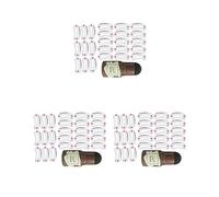 Juego de 3 sellos en polvo para cejas con plantillas para cejas, color negro, 24 tarjetas para cejas
