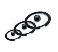 Juego de 3 tapas de cristal Arthur Martin