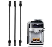 Juego de 3 Tubos de Leche Compatible con Siemens EQ6 Series 300/500/700 y Bosch VeroAroma - Manguera de Repuesto de Silicona Alimentaria para Cafetera Automática