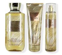 Juego de 3 unidades de gel de ducha de In the Stars, crema corporal y spray corporal: original BBW