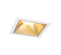 Juego de 3 unidades Paulmann EBL Cole Coin 3StepDim fijo 2700 K | Luminarias empotradas cuadradas, IP44, regulables con interruptor, luz blanca cálida, módulos LED intercambiables