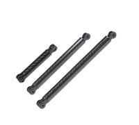 Juego de 3 varillas de extensión de casco de fibra de carbono, longitud de brazo de 98 mm, 164 mm, 257 mm para GoPro 9, 8, 7, 6, 5, 4, 3, Insta360, ONE R, EKEN AKASO, DJI OSMO, cámara deportiva de