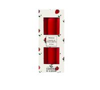 Juego de 3 velas perfumadas Pocket Season diámetro 1,9 cm altura 12,5 cm - Primavera/Verano - Fresa - Cereria Di Giorgio