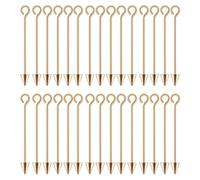 Juego de 30 abalorios de metal portátiles para creación elegante y diseñadores de joyas, componentes artísticos de cuentas, talla única, como se describe, como se describe