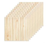 Juego de 30 azulejos impermeables de espuma y pelar perfectos para decoración elegante del hogar sin dañar las paredes (B)