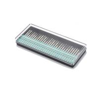 Juego de 30 brocas de diamante para fresas, herramientas rotativas de 3 mm o 2,35 mm, vástago de metal, carpintería, tallado, moldeado, grabado, herramienta para hacer joyas (3 mm)