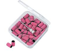 Juego de 30 brocas para uñas, accesorios de gel UV, removedor de esmalte de uñas, cabezal de lijado, accesorios de repuesto, bandas de lijado de salón, suministros de pedicura, tapón de taladro