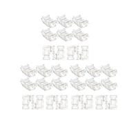 Juego de 30 Conectores LED Cob de 2 Pines y 8 mm para Tiras de Luces LED Cob de 8 mm