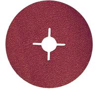 Juego de 30 discos de fibra de 125 mm, grano 24-120, 5 unidades, para amoladora angular