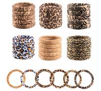 Juego de 30 gomas elásticas para el pelo de Leo para niñas