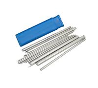 Juego de 30 mandriles de rollo de alambre de 150 mm, herramienta de fabricación de joyas, acero inoxidable, barra formadora de bobinas