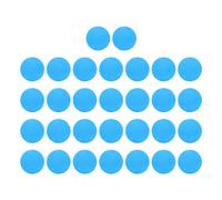 Juego de 30 Pelotas de de Espuma EVA, Pelotas de de Esponja Suave No Tóxicas para Entrenamiento en Interiores y Exteriores, de de Espuma de 21,5 Mm para una Práctica Segura de Swing para