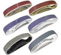 Juego de 30 piezas de repuesto de 3/4 x 12 pulgadas para afilador de cuchillos y afilador de herramientas Ken Onion Edition (WSKTS-KO), grano 80/120/240/400/1000/2500