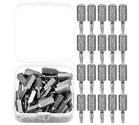 Juego de 30 puntas Torx de repuesto T10, surtido de puntas para destornilladores, longitud: 25 mm
