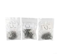 Juego de 300 grapas de grapadora en caliente para soldadura de plástico en reparaciones de parachoques de automóviles y (0,8 mm)