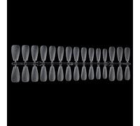 Juego de 300 puntas de ataúd con forma de almendra, puntas falsas, puntas de extensiones para decoración artística